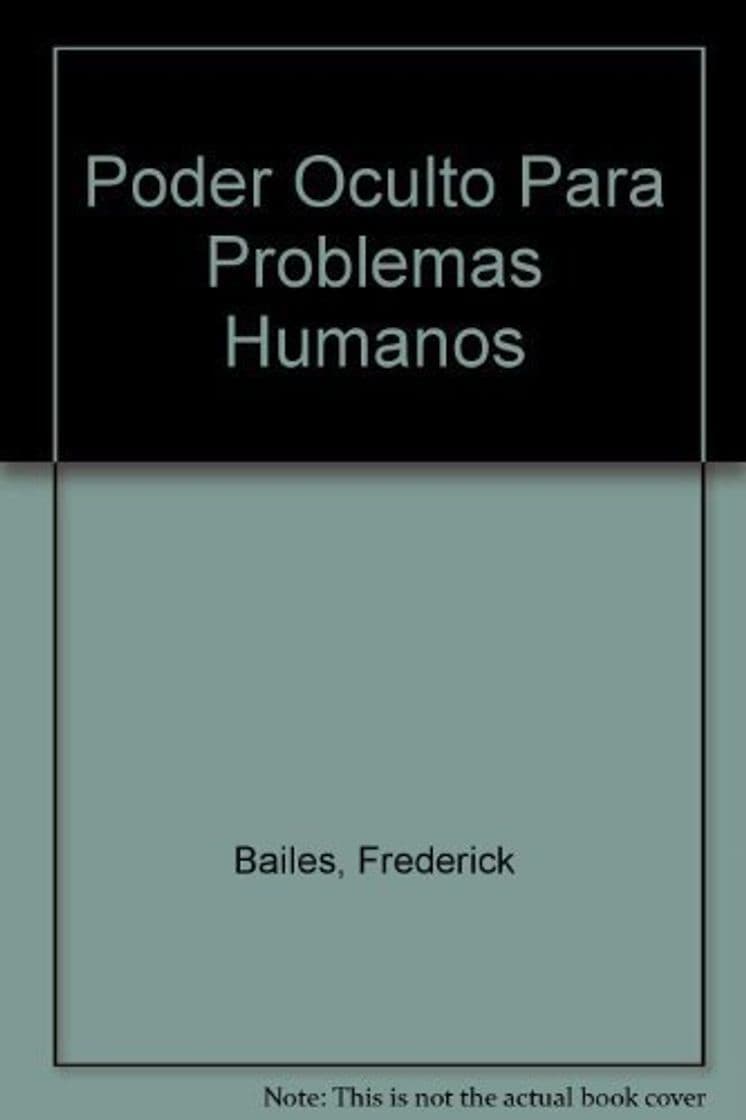 Book Poder Oculto Para Problemas Humanos