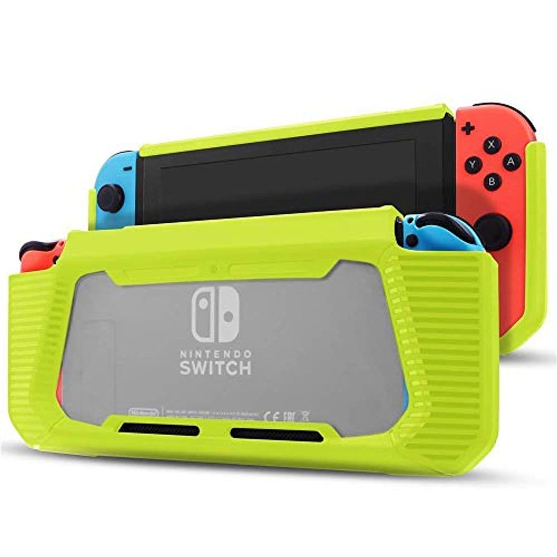 Product Estuche de Nintendo Switch con Protector de Pantalla, Broche de Goma Slim