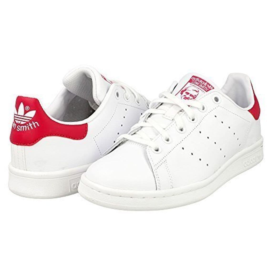 Fashion adidas Stan Smith J, Zapatillas Unisex Niños,  Blanco