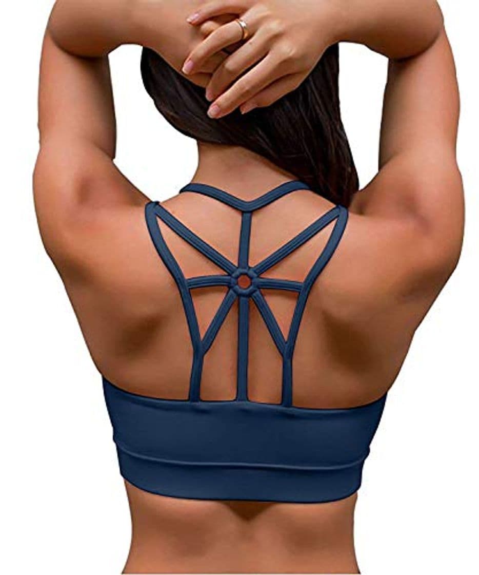 Producto YIANNA Sujetador Deportivo Mujer con Relleno Top Yoga Running Alto Impacto Sujetadores