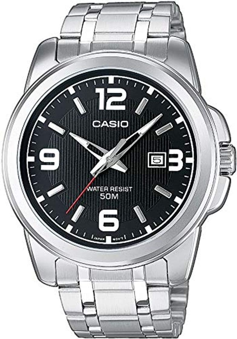 Product Casio Reloj Analógico de Cuarzo con Correa en Acero Inoxidable MTP-1314PD-1AVEF