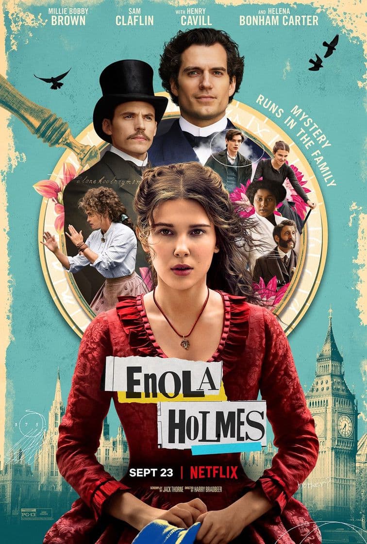 Movie ENOLA HOLMES Trailer (2020) Henry Cavill, Millie Bobby Brown ...