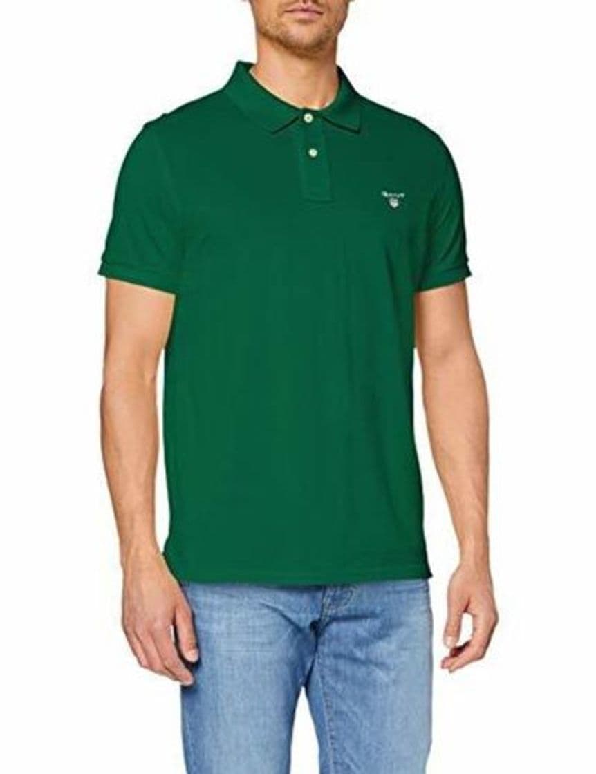 Moda GANT The Original Pique SS Rugger Polo, Verde