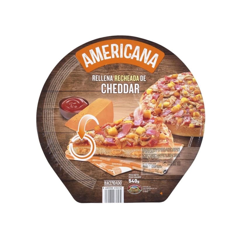 Producto Pizza Americana de Mercadona