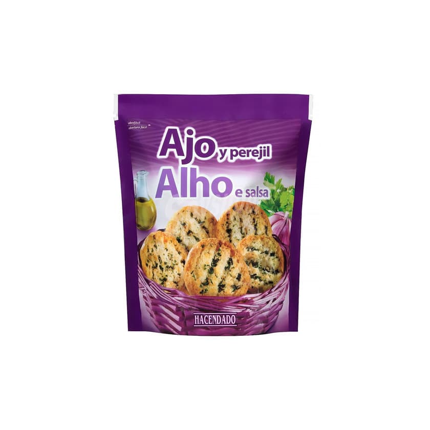 Producto Pan tostado con ajo y perejil de Mercadona