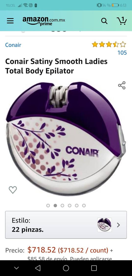 Fashion Conair sanity smooth ladies