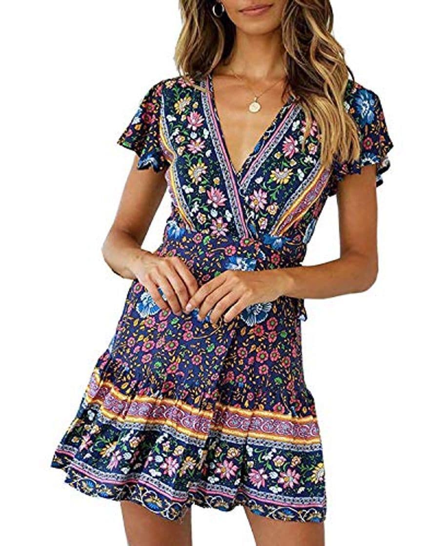 Moda YOINS - Vestido de playa para mujer