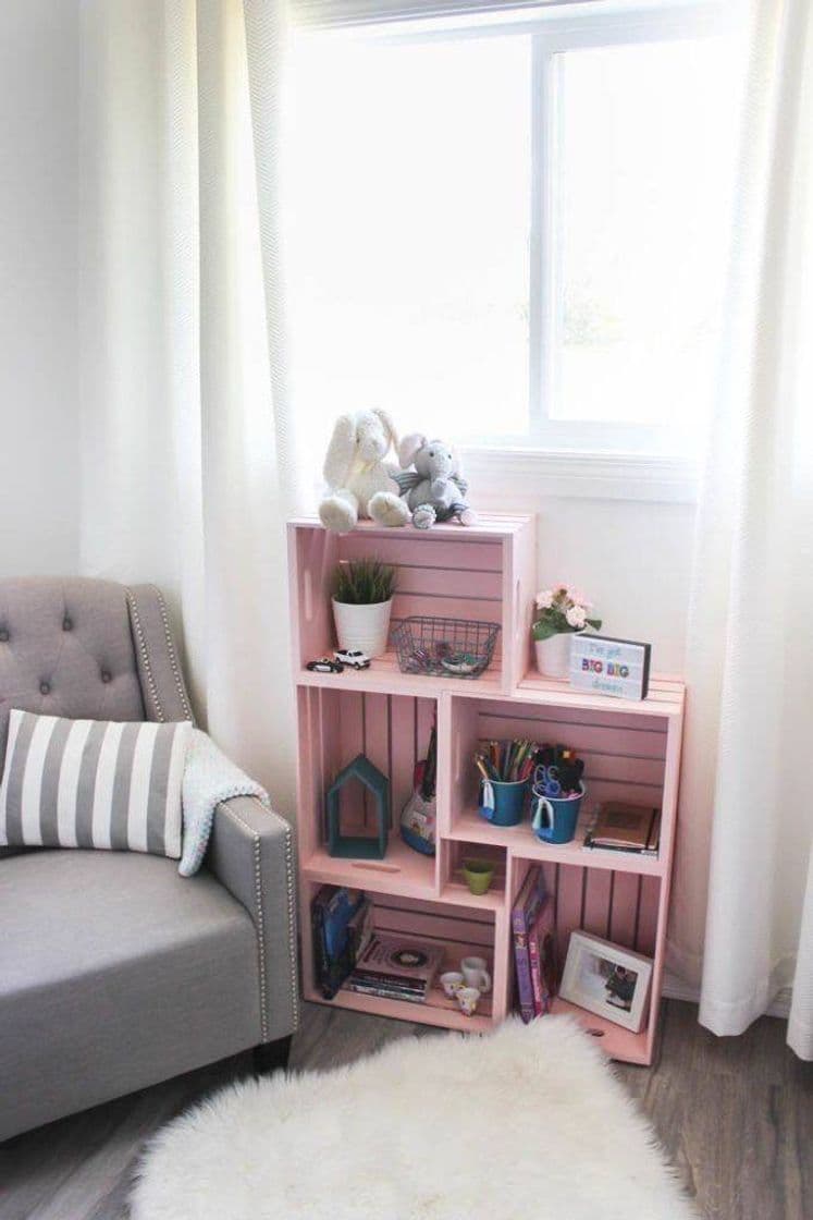 Fashion Decoração com caixote e pallets 