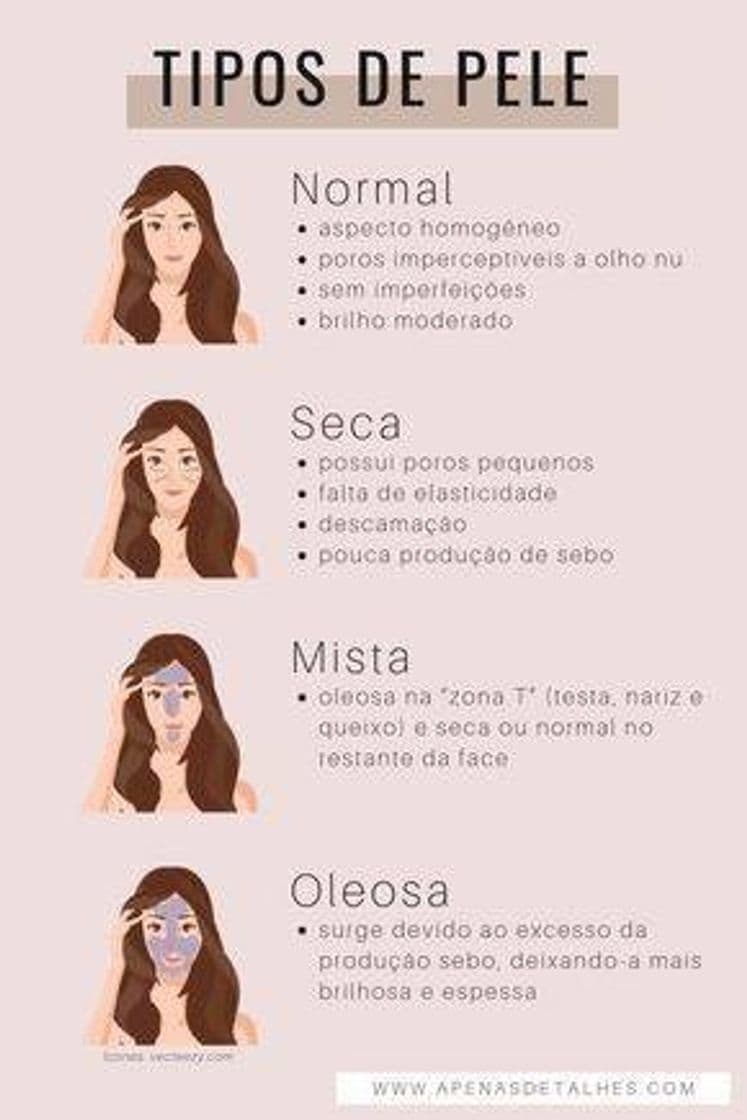 Moda Tipos de pele✨