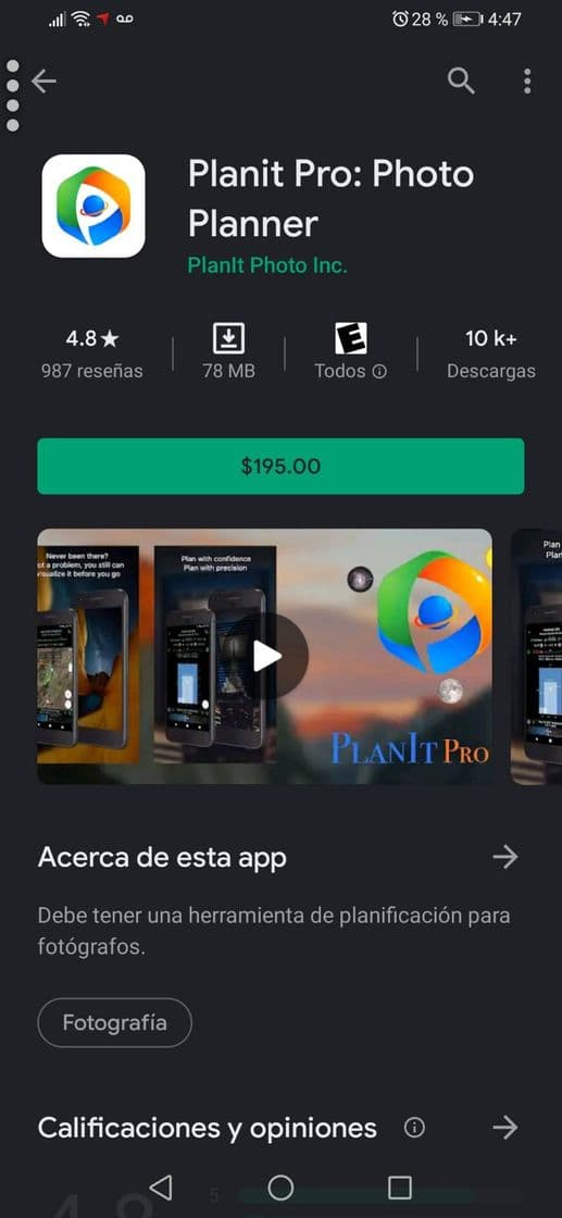 App Planner pro photho (para 📷 fotógrafos)