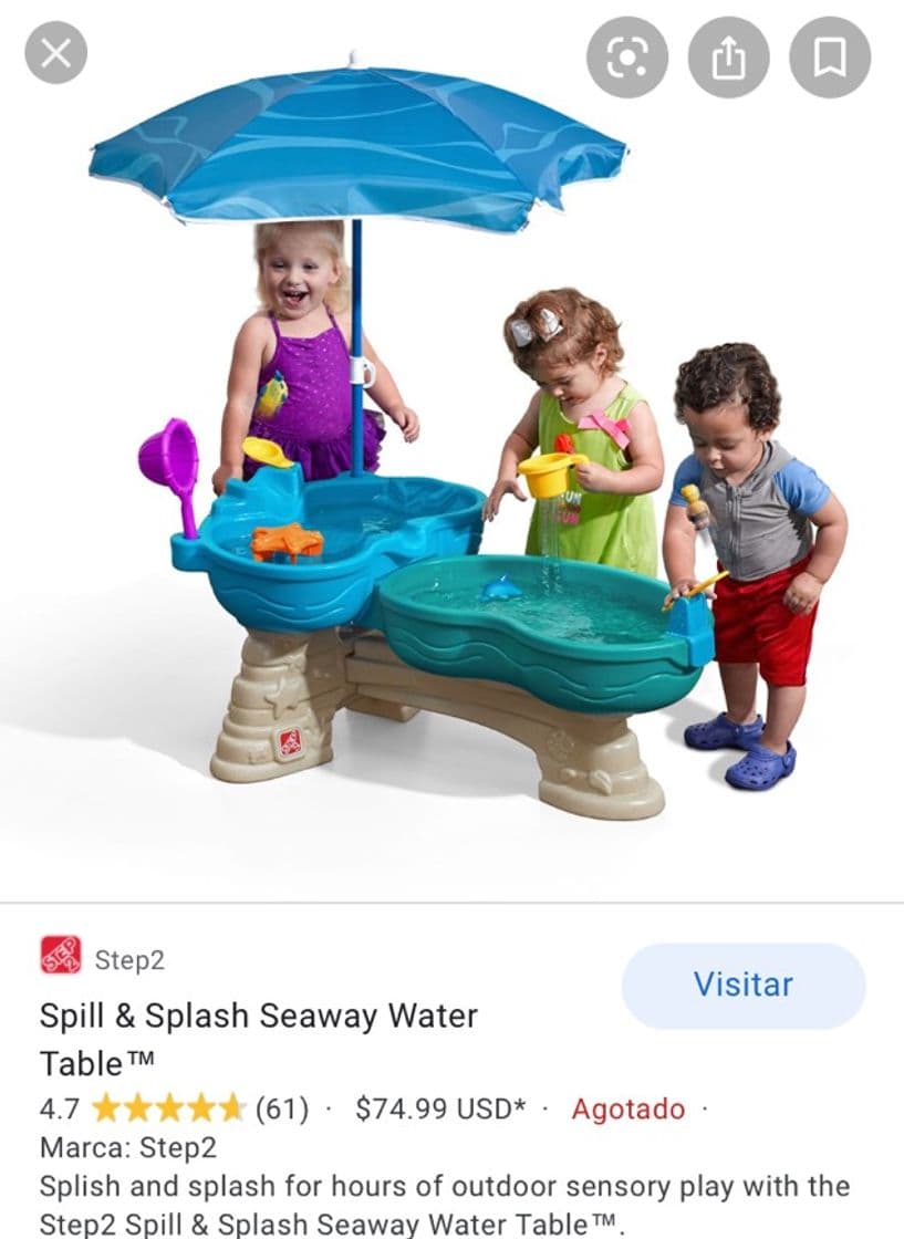 Moda Step2 mesita de agua