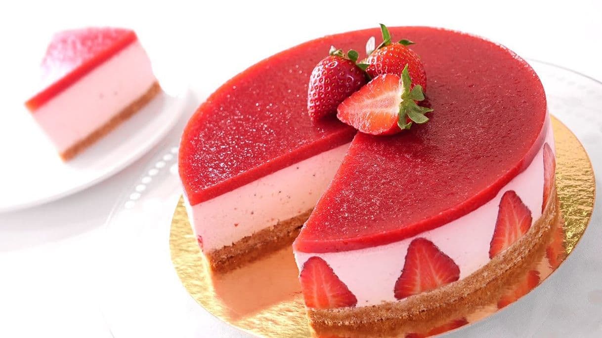 Fashion Tarta de Fresa sin Horno - YouTube