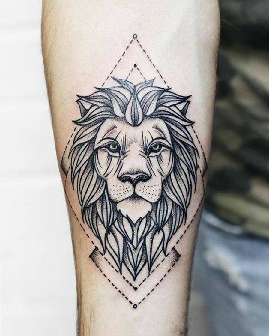 Fashion Tatuaje de León antebrazo 