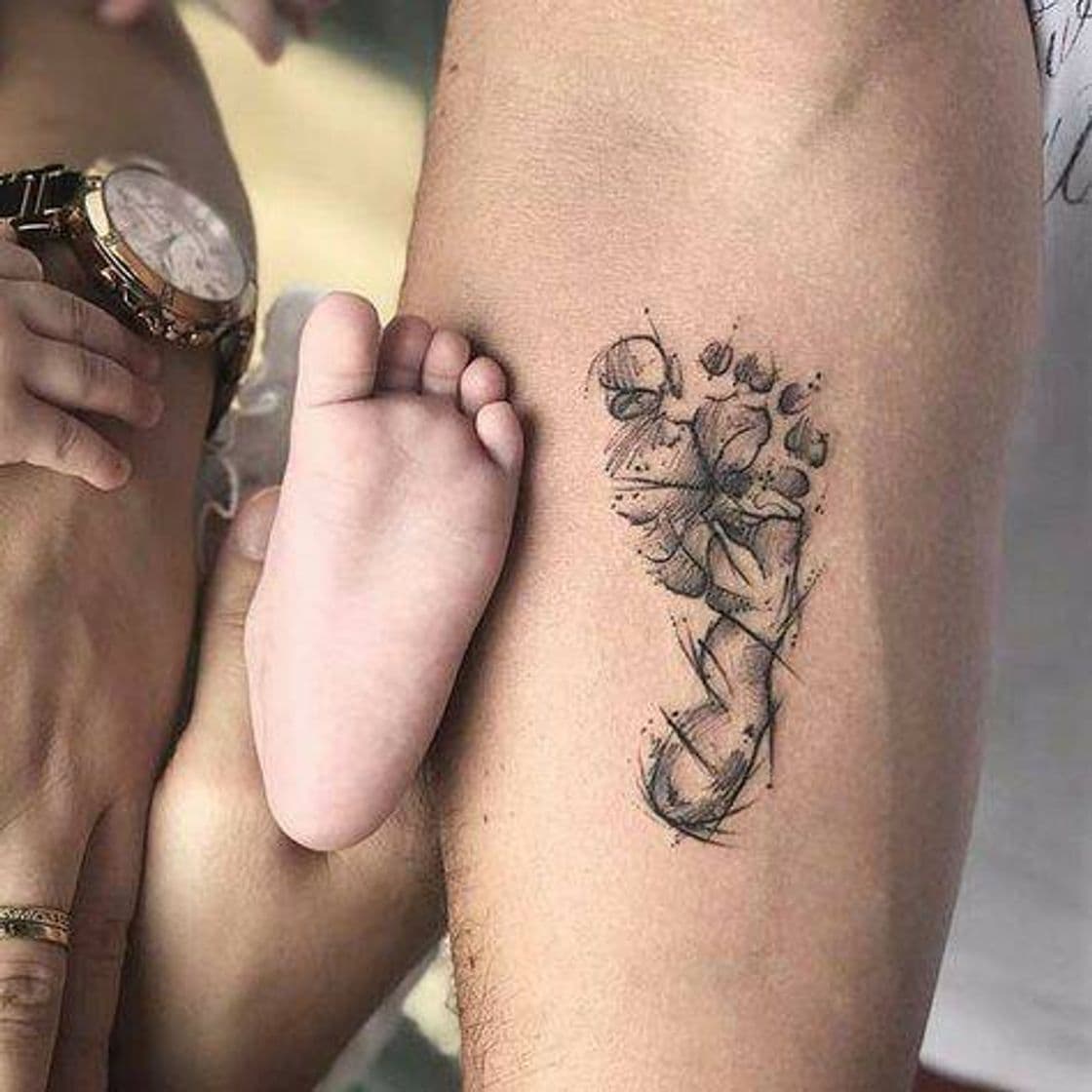 Fashion Tatuaje para celebrar a tu hijo 