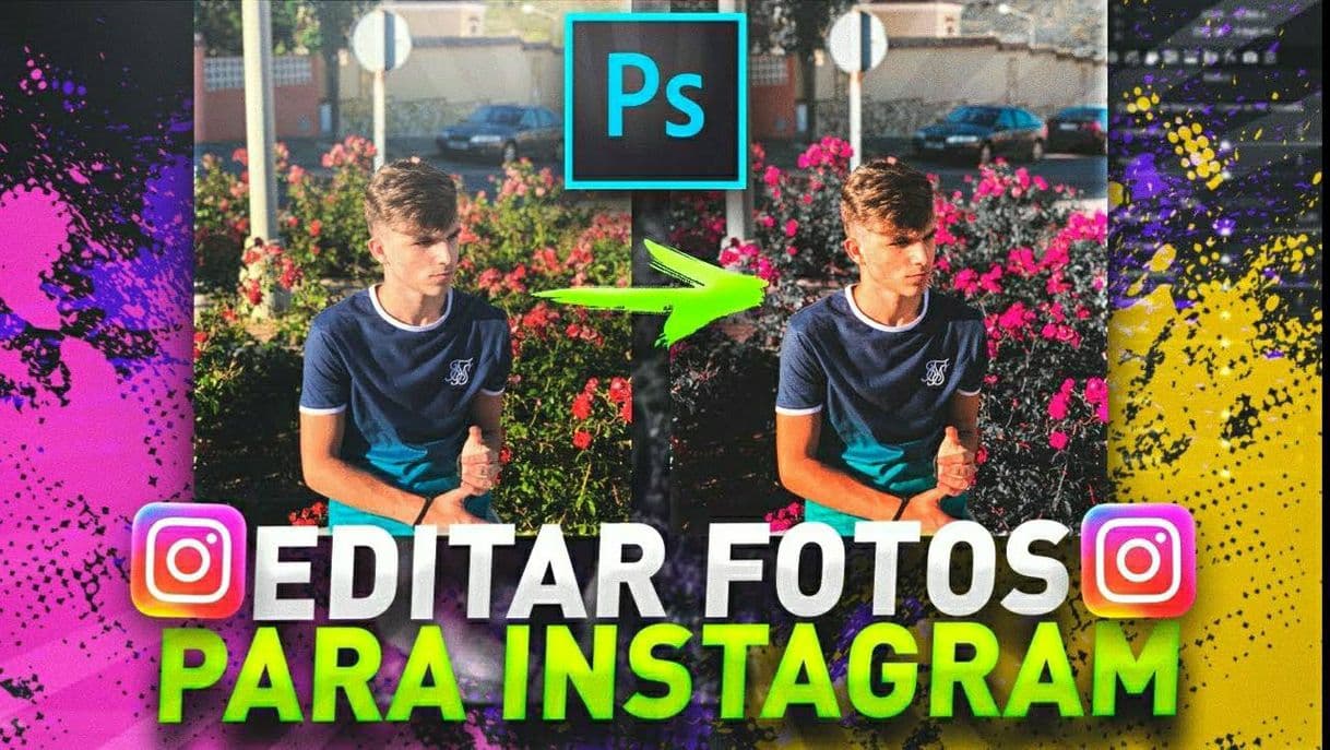 Fashion EDITA TUS FOTOS PARA INSTAGRAM en PHOTOSHOP ASI DE FACIL!! @