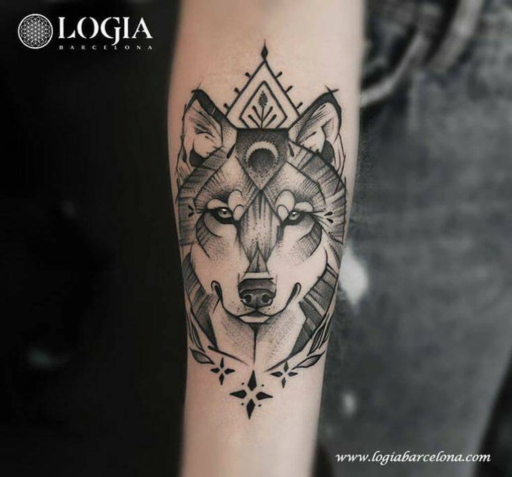 Moda Tatuaje de lobo 