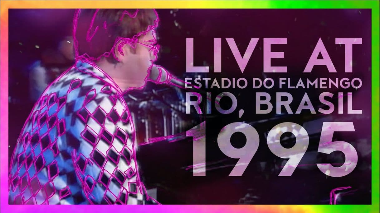 Moda Elton John - Estadio Do Flamengo, Rio, Brasil 1995 - YouTube