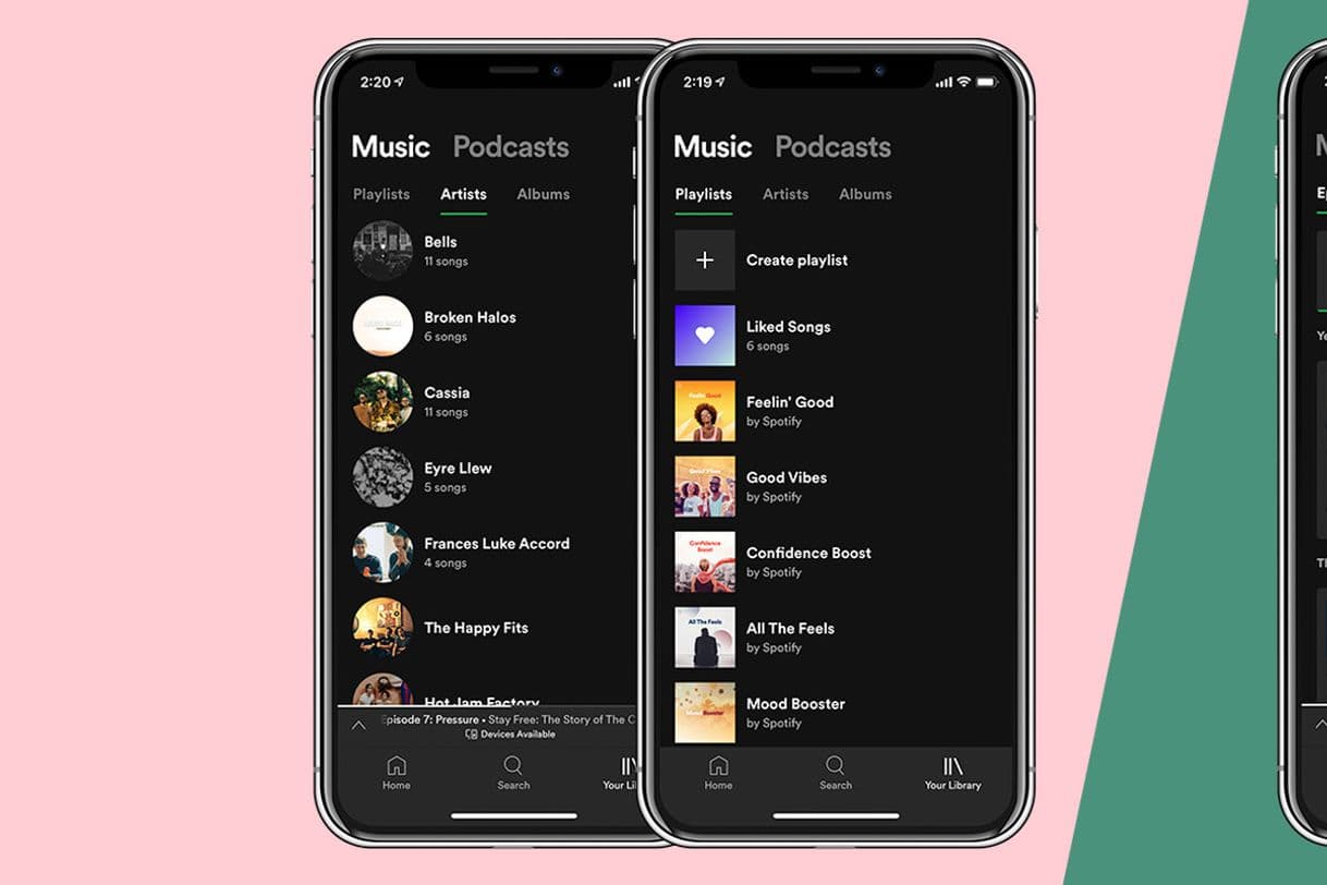 App Spotify: Music and Podcasts