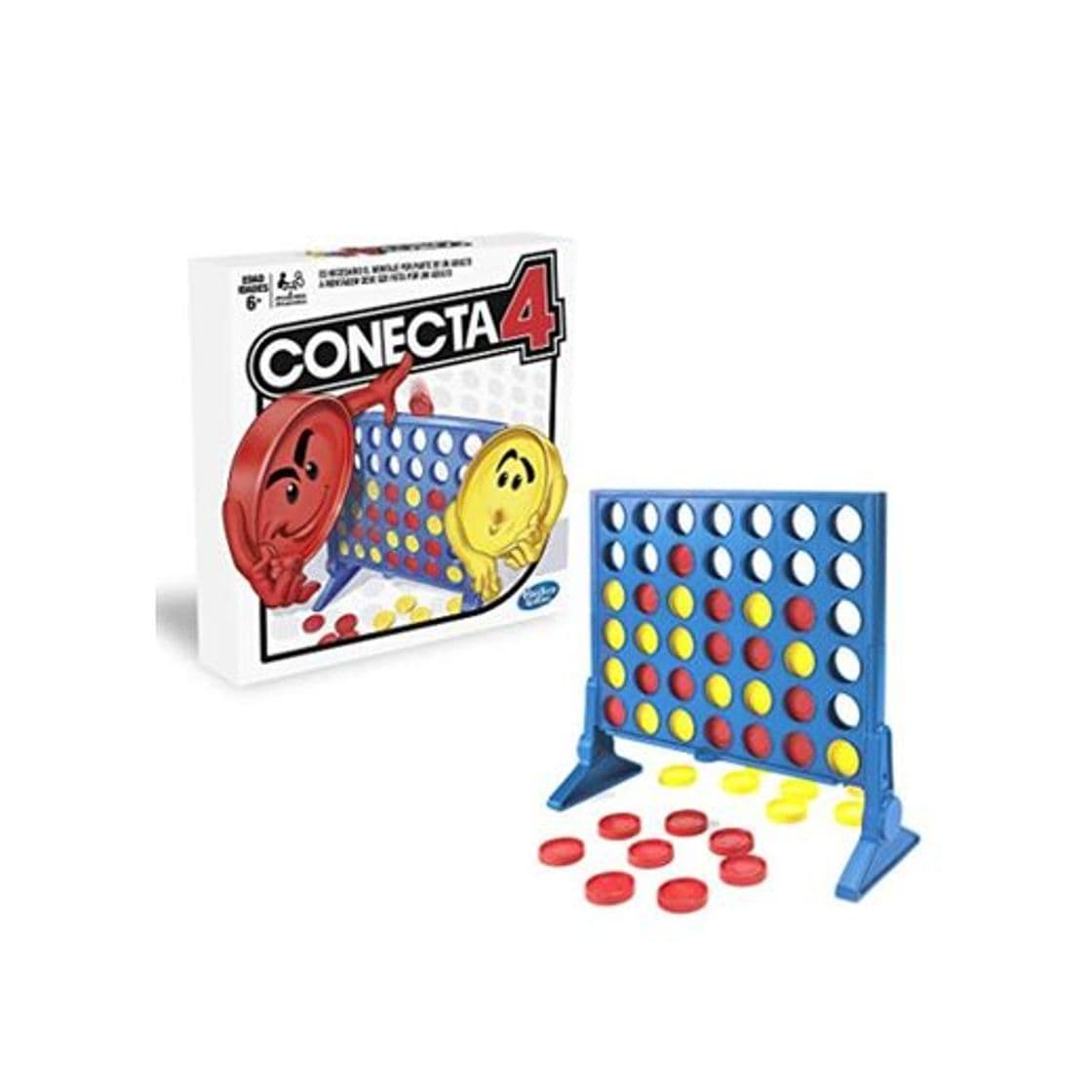 Producto Hasbro Gaming Juego de Habilidad Conecta 4, Multicolor, única