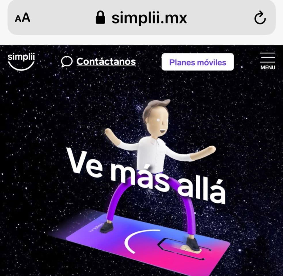 Moda Ya conoces simplii? Es una compañía de telefonía celular.