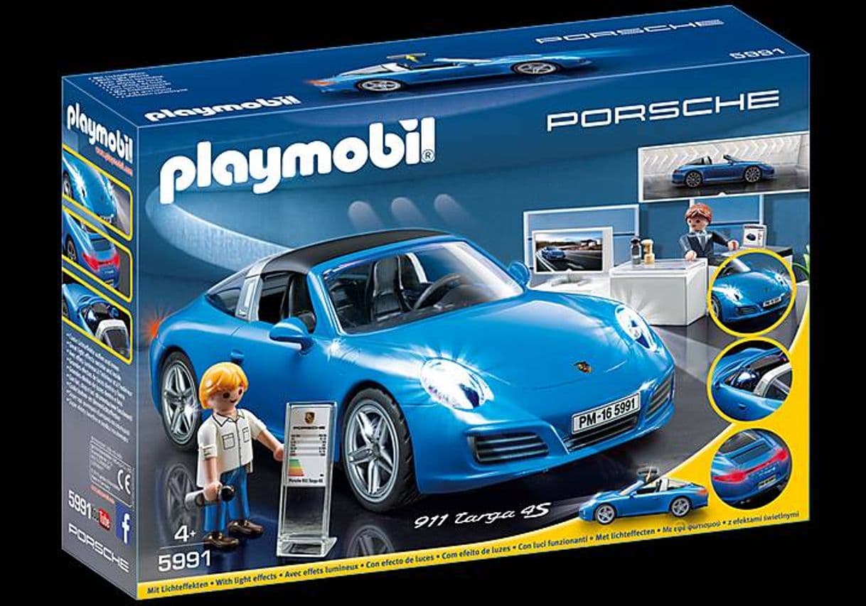 Moda PLAYMOBIL. Porsche 911 Targa 4S 