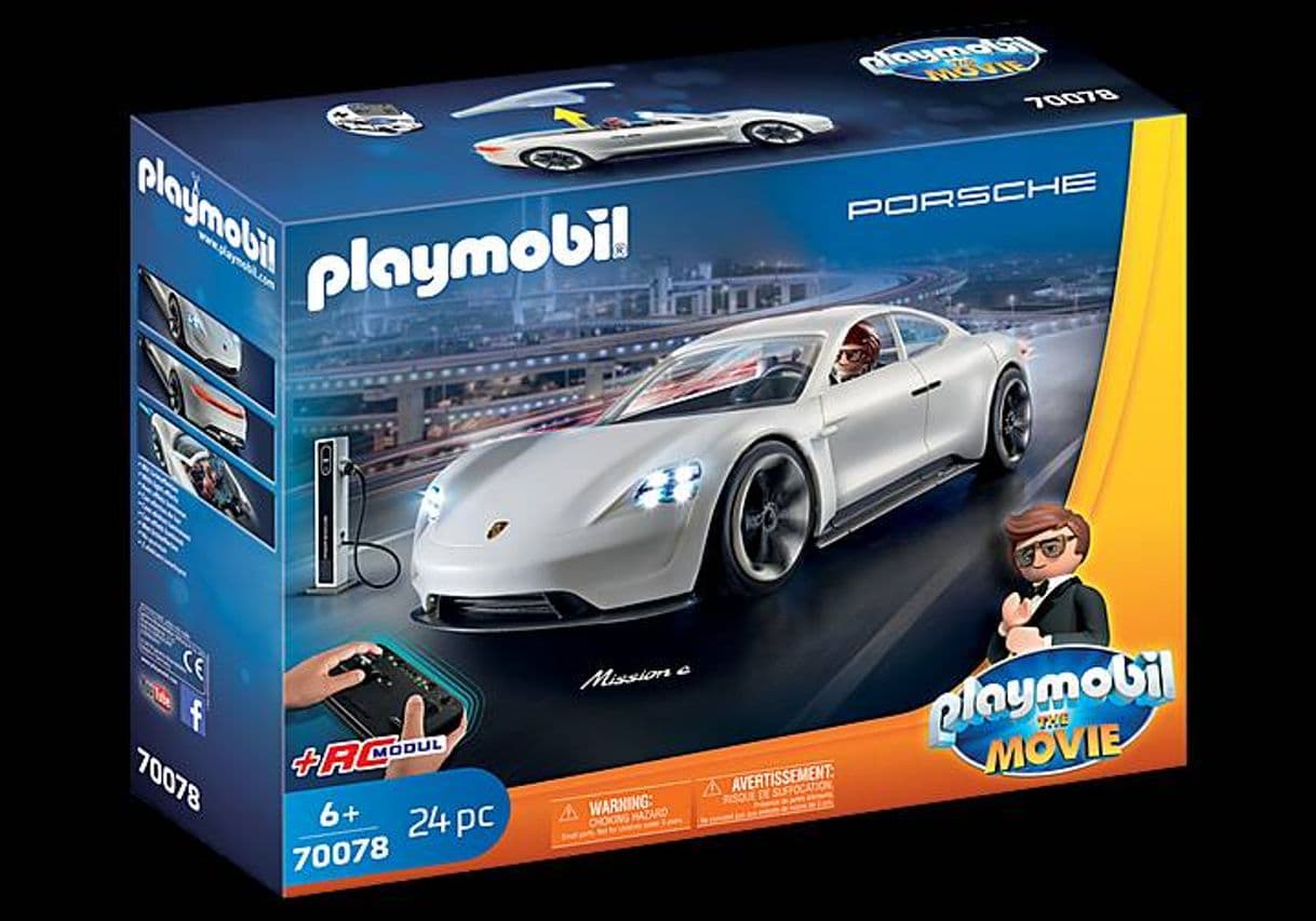 Moda PLAYMOBIL. The Movie. Porsche Mission E