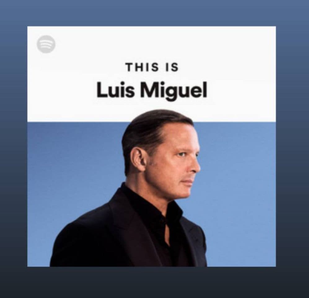 Canción Luis Miguel