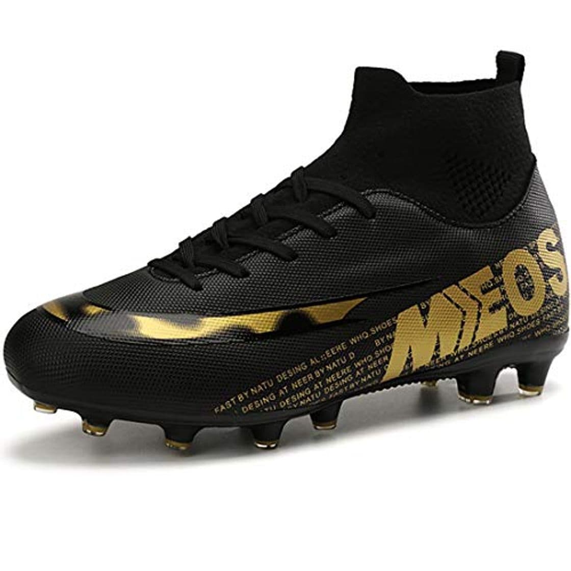 Fashion LIANNAO Botas de Fútbol para Hombre Spike Zapatillas de Fútbol Profesionales Atletismo Training Zapatos de Fútbol Exterior Deporte Entrenamiento Zapatos de Fútbol