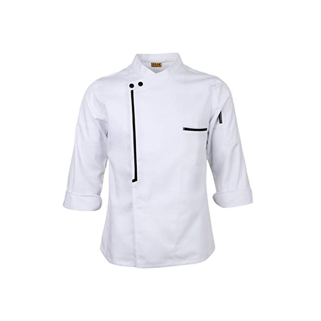 Product IPOTCH Chaqueta de Chef Cocina Ropa de Hostelería Aficionados - Blanco