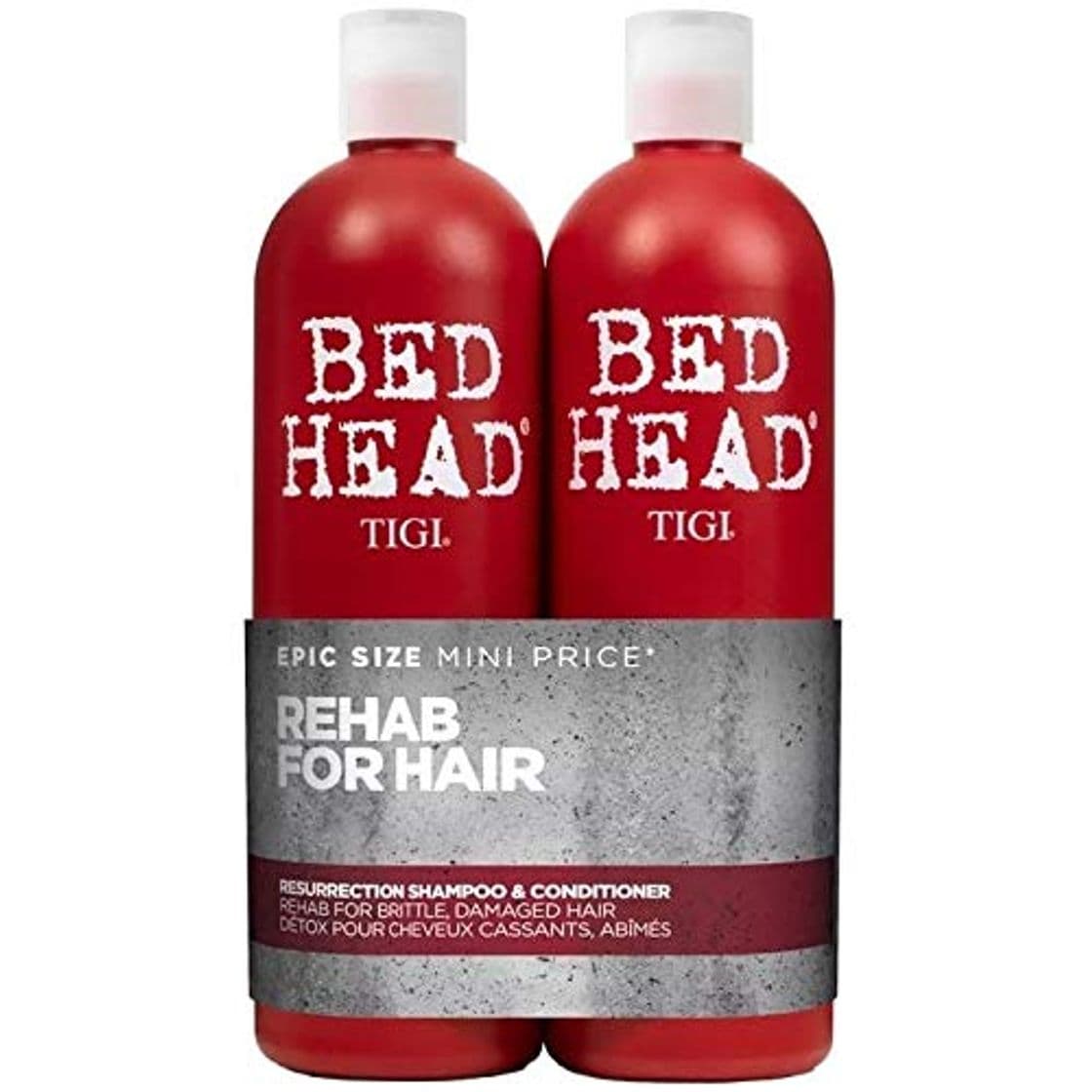 Producto Tigi Bed Head Ressurection Tween Set de champú 750 ml y acondicionador