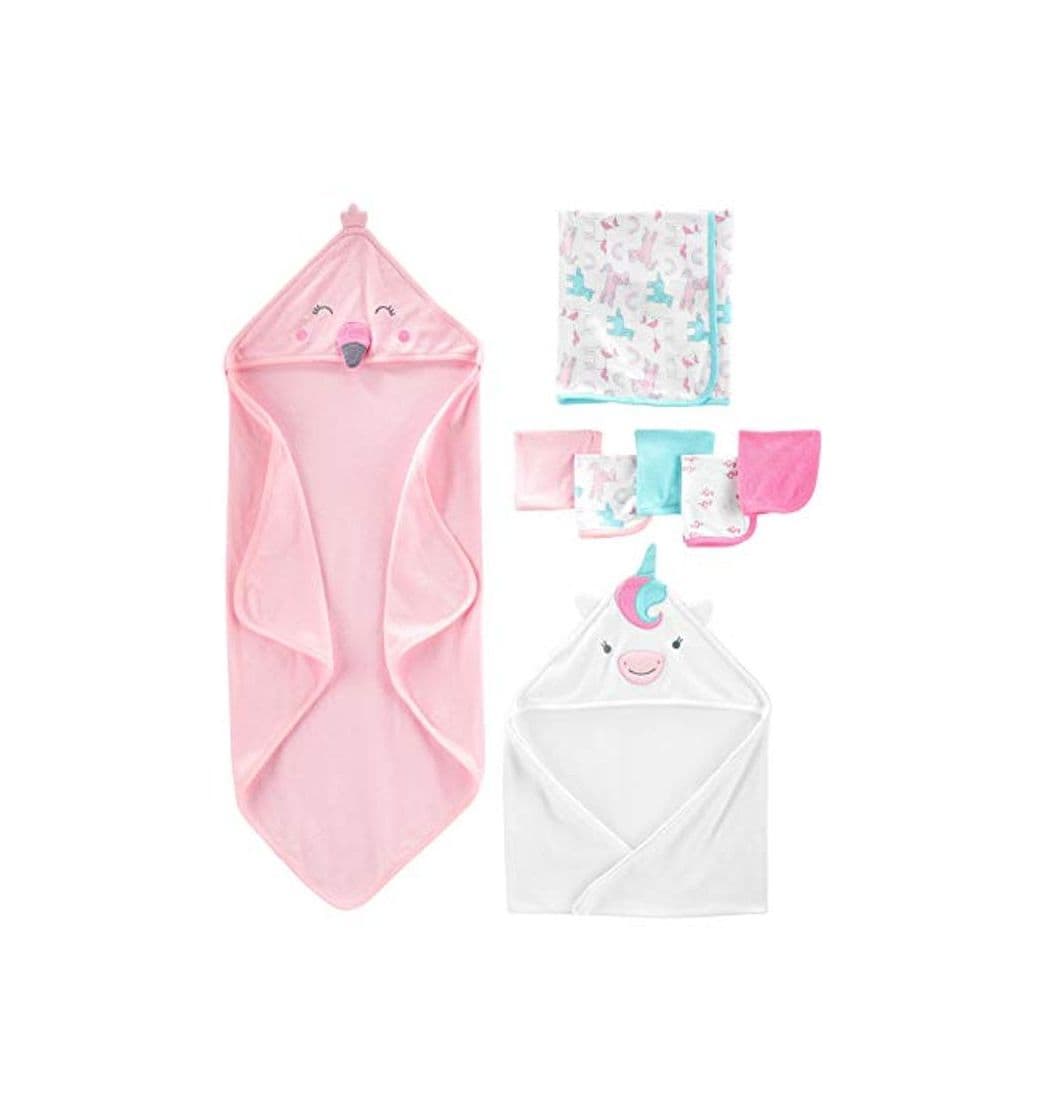 Producto Simple Joys by Carter's Baby Girls Juego de Toallas y paños de