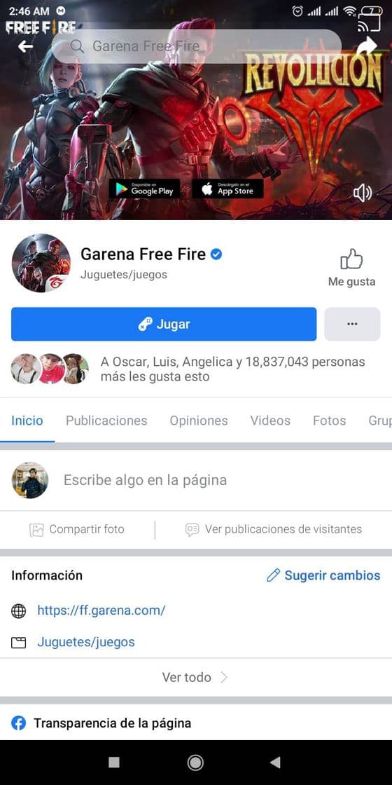 Videogames Garena Free Fire