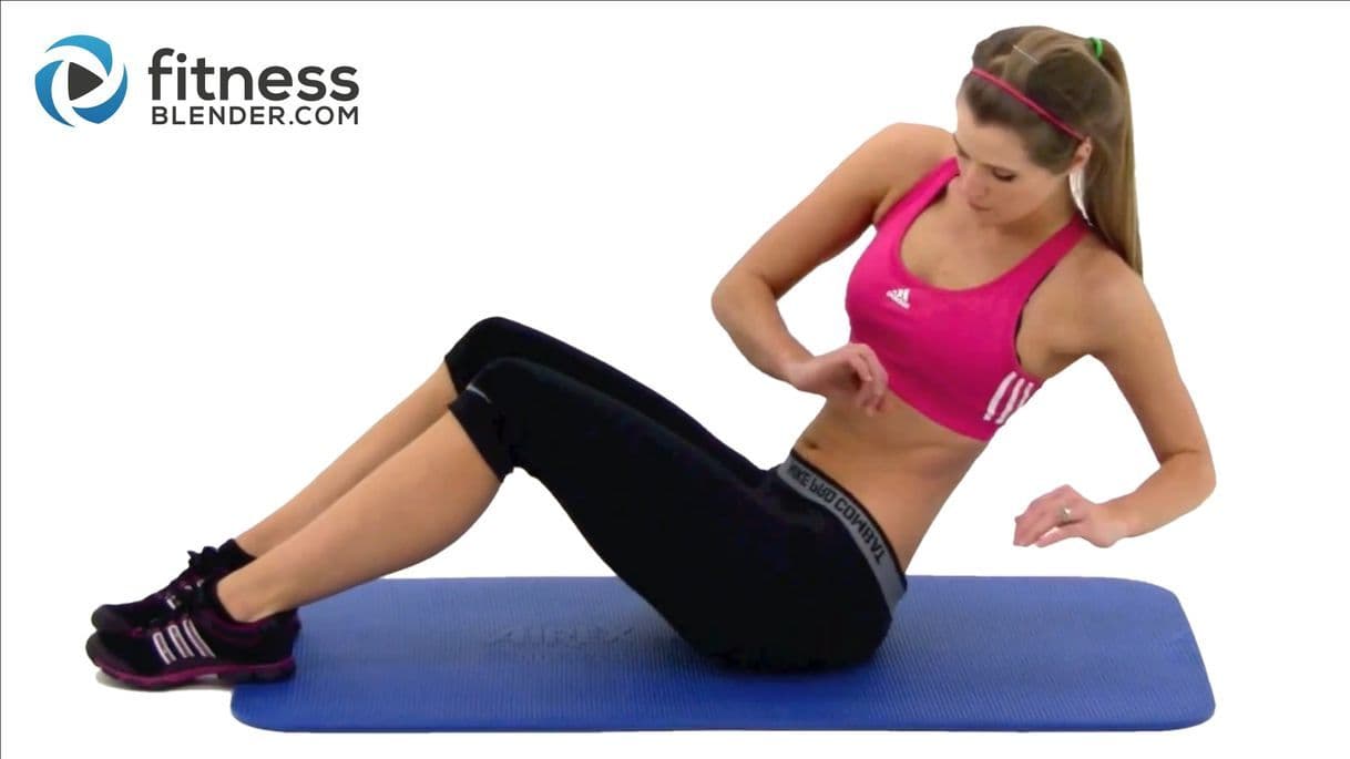 Fashion 10 Min Abs Workout - At Home Abdominal and Oblique Exercises ...