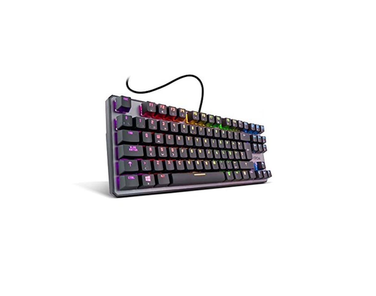 Electrónica KROM Kernel Tkl - NXKROMKRNLTKL - Teclado Mecánico Español Gaming RGB