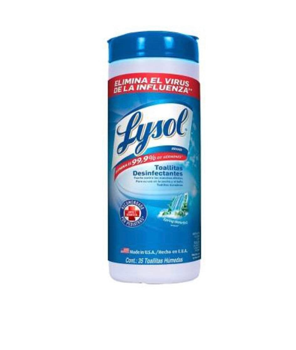 Moda Toallitas desinfectantes lysol 