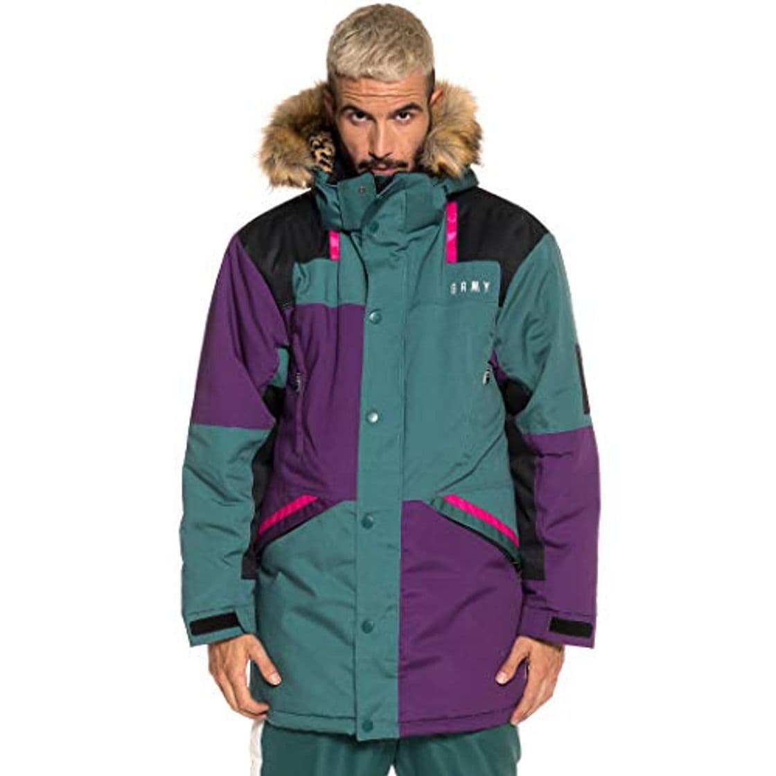 Moda GRIMEY Parka Pantera V8 FW18 Green