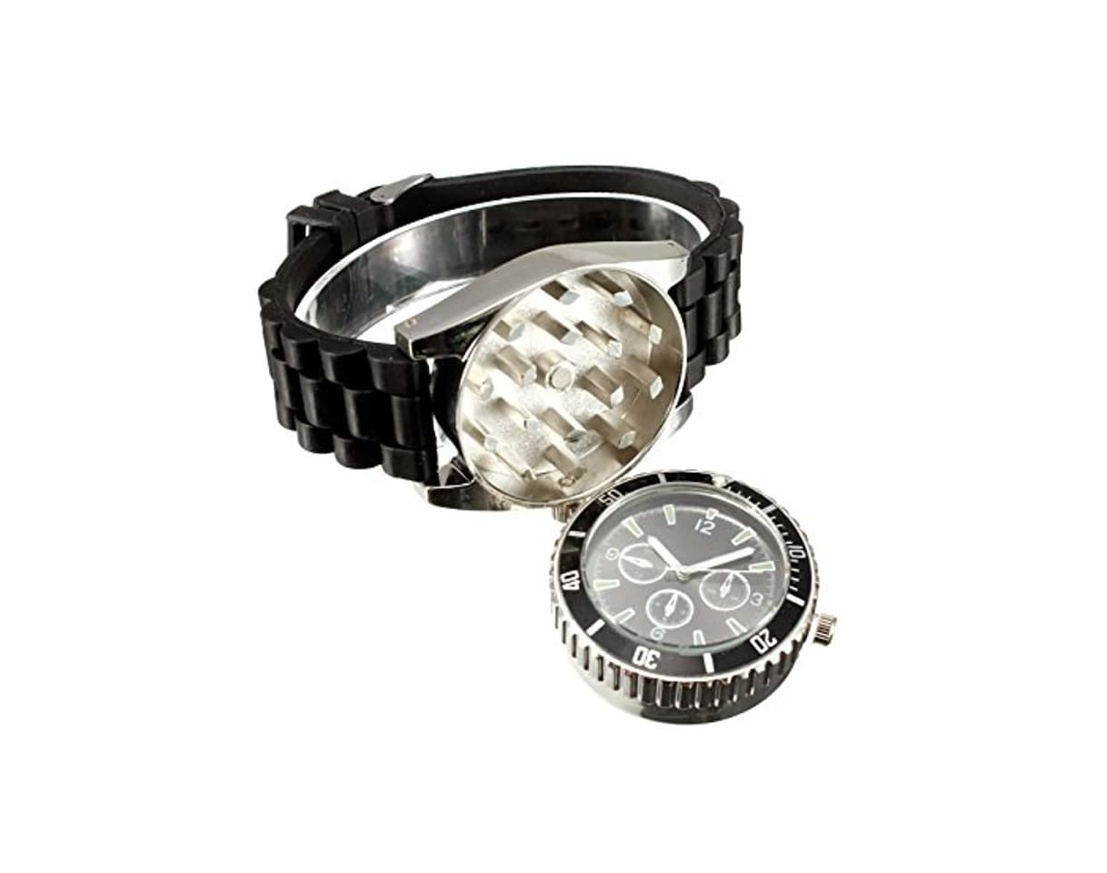 Product 4483 Reloj de pulsera GRINDER con correa de silicona con triturador de