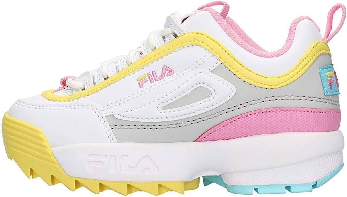 Producto Zapatos de niña FILA Disruptor CB JR en Cuero Blanco 1010850