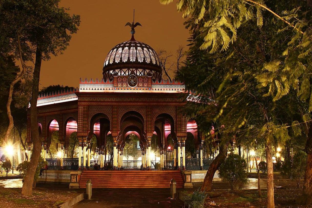 Lugar Alameda de Santa María La Ribera Y Kiosko Morisko.