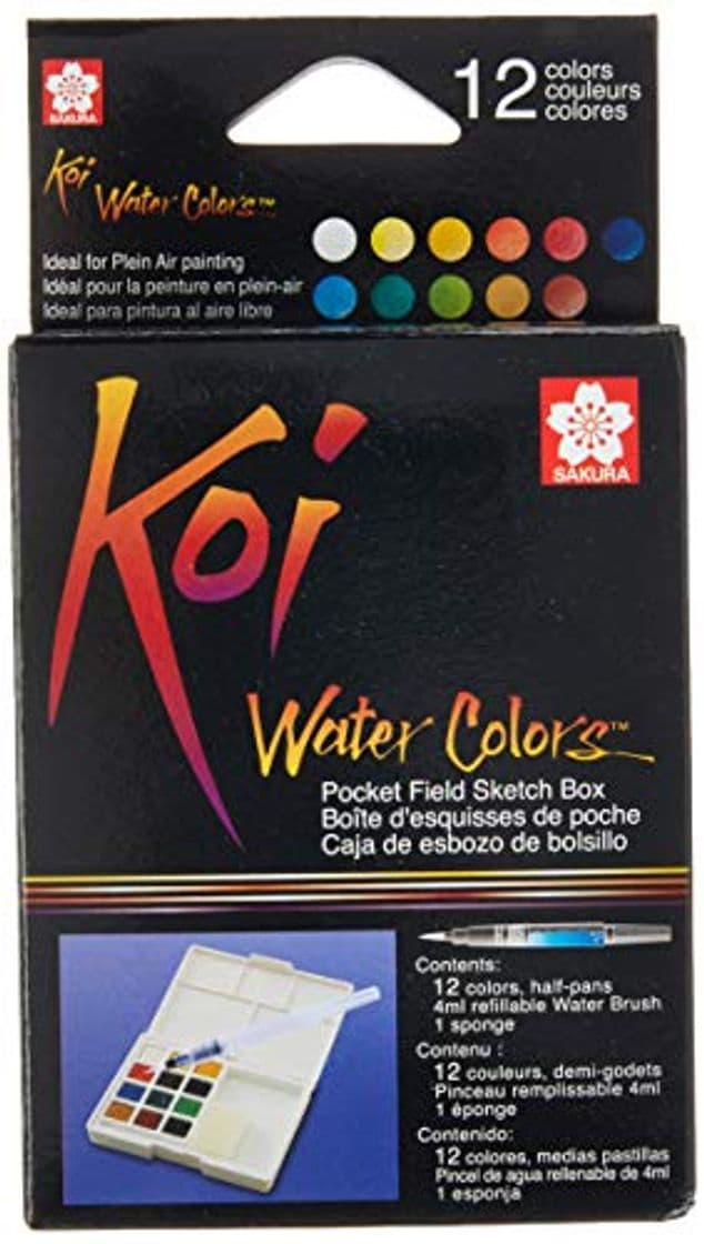 Producto KOI Watercolors Field Box Set of 12 Colors