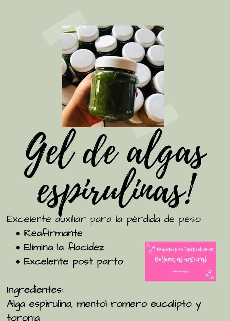 Product Productos de belleza e higiene personal 100% naturales