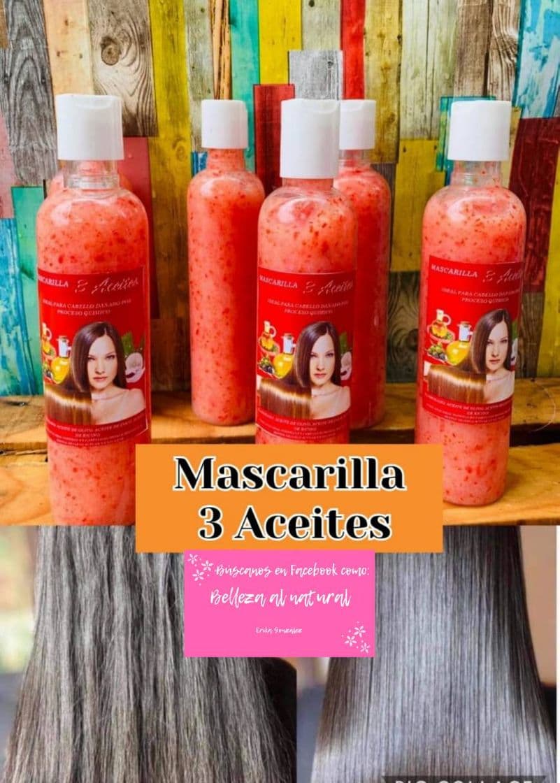 Product Mascarilla capilar 3 aceites