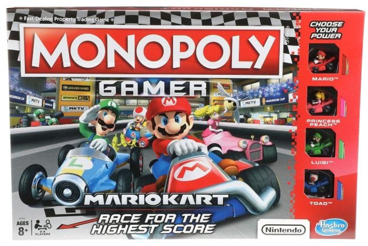 Moda Monopoly Gamer Mario Kart