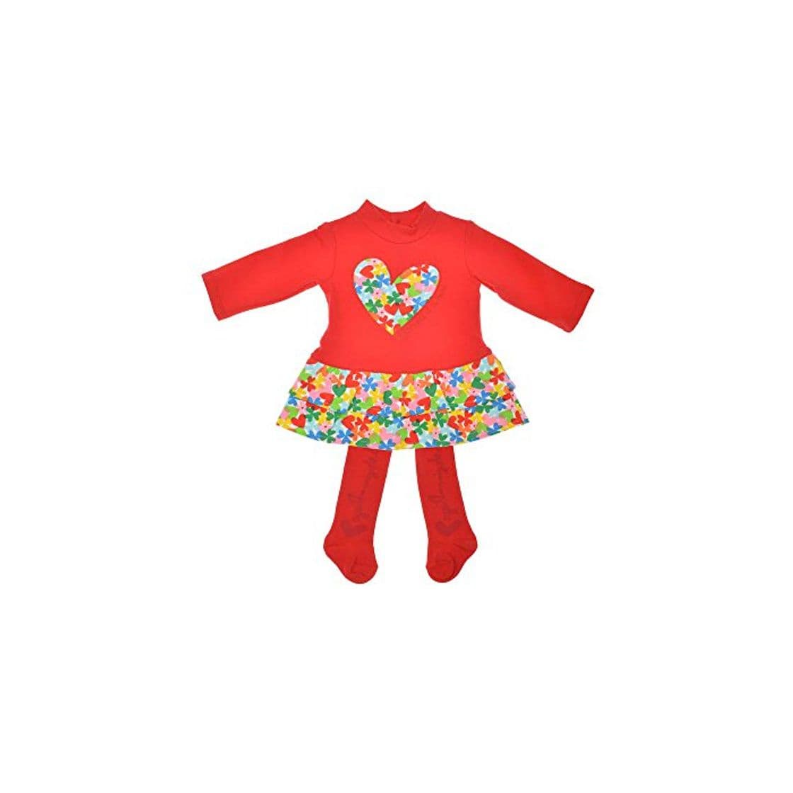 Producto Agatha Ruiz de la Prada - Vestido corazón Flores, Bebe niña, Color: