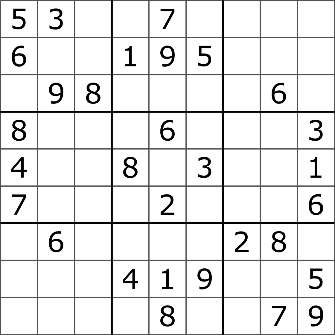 Videojuegos Sudoku