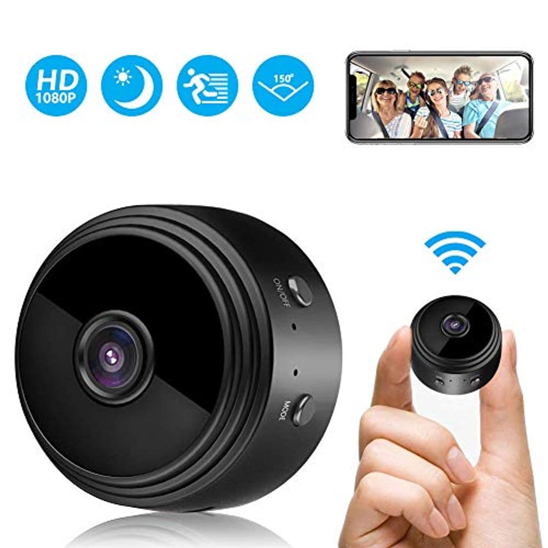 Producto Camara Espia, Mini Camaras Espias 1080P Camara Vigilancia Encubierta de Seguridad WiFi