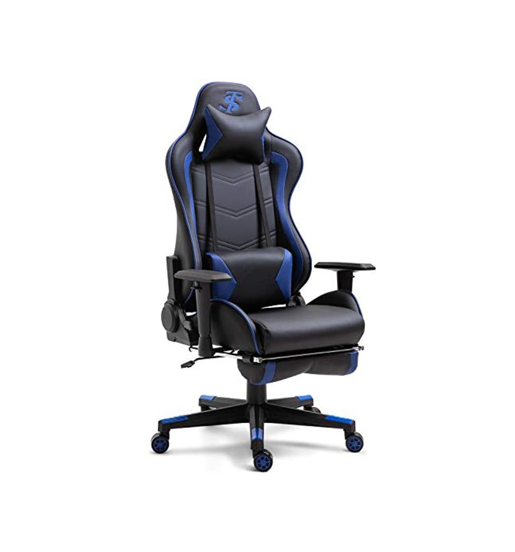 Product TIANSHU Silla Gaming Silla de Computadora Silla de Juego Ergonómico Silla de