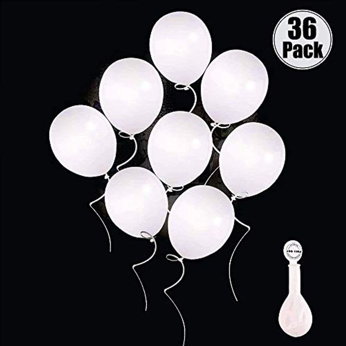 Product Amaza 36 Pcs Globos Led Decoracion Cumpleaños, Boda Fiesta, Navidad