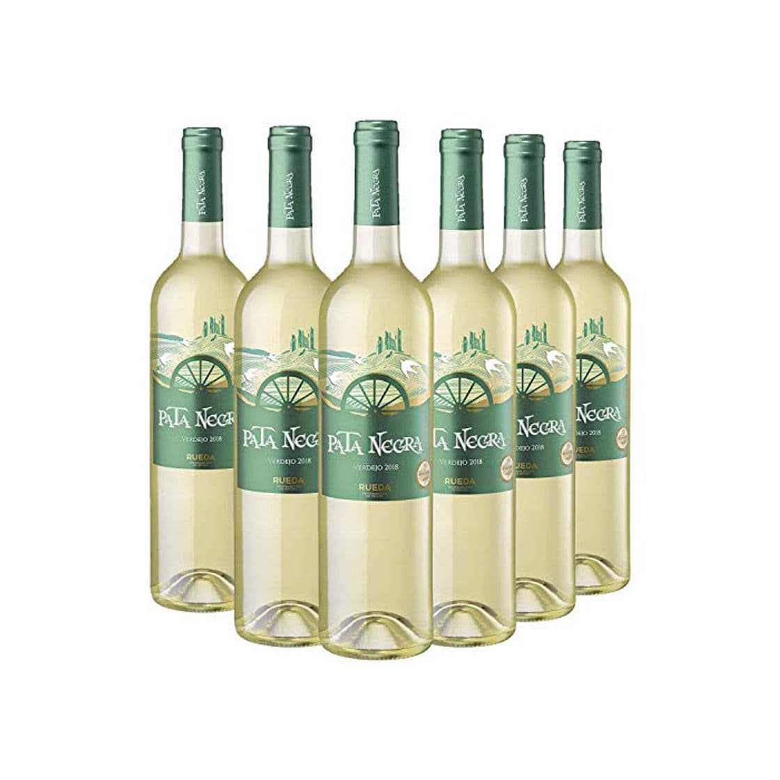 Producto Pata Negra Verdejo Vino Blanco D.O Rueda, Crianza de, Pack de 6