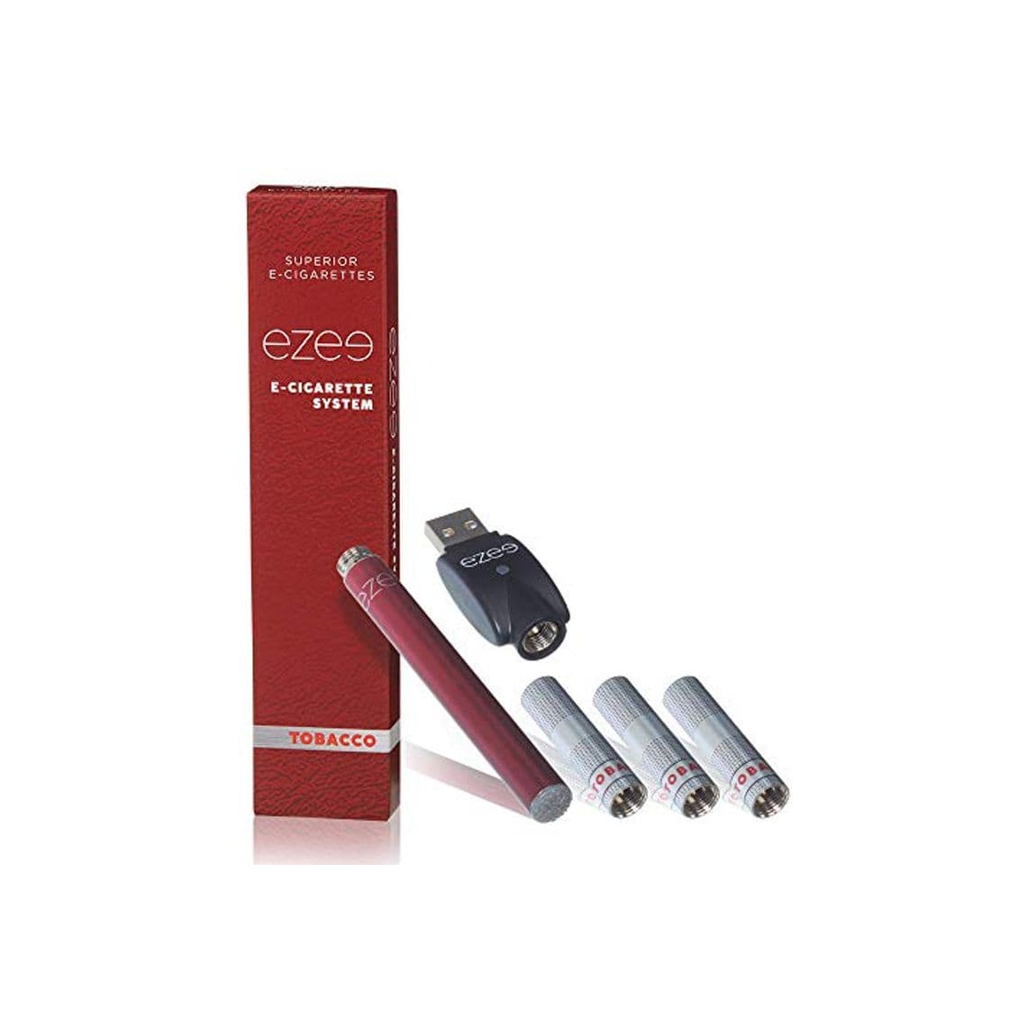 Product Ezee Cigarrillo Electrónico Kit de Inicio Sabor a Mentol Sin Nicotina y